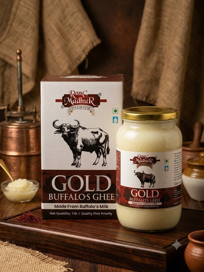 Rang Madhur Gold Buffalo Ghee | Creamy and Traditional Taste