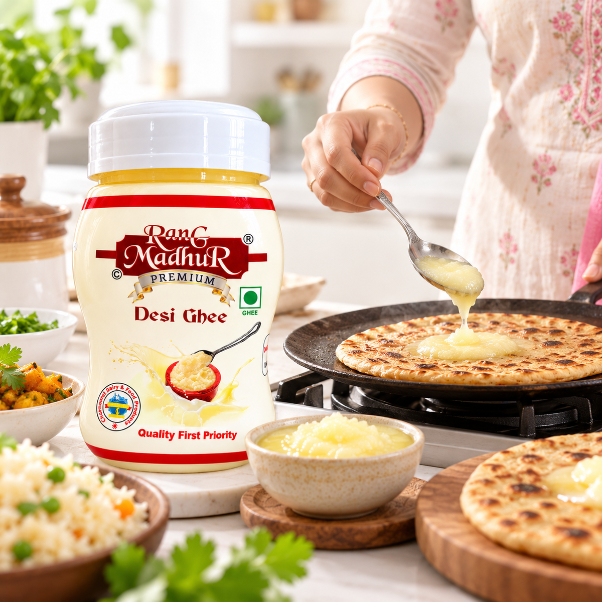 Rang Madhur Premium Desi Ghee | A Touch of Tradition