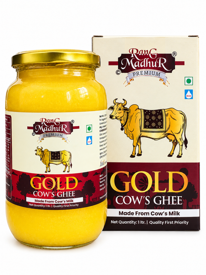 Rang Madhur Gold Cow's Ghee | Rich Aroma & Traditional Taste