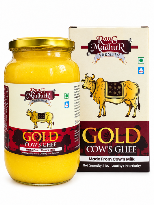 Rang Madhur Gold Cow's Ghee | Rich Aroma & Traditional Taste