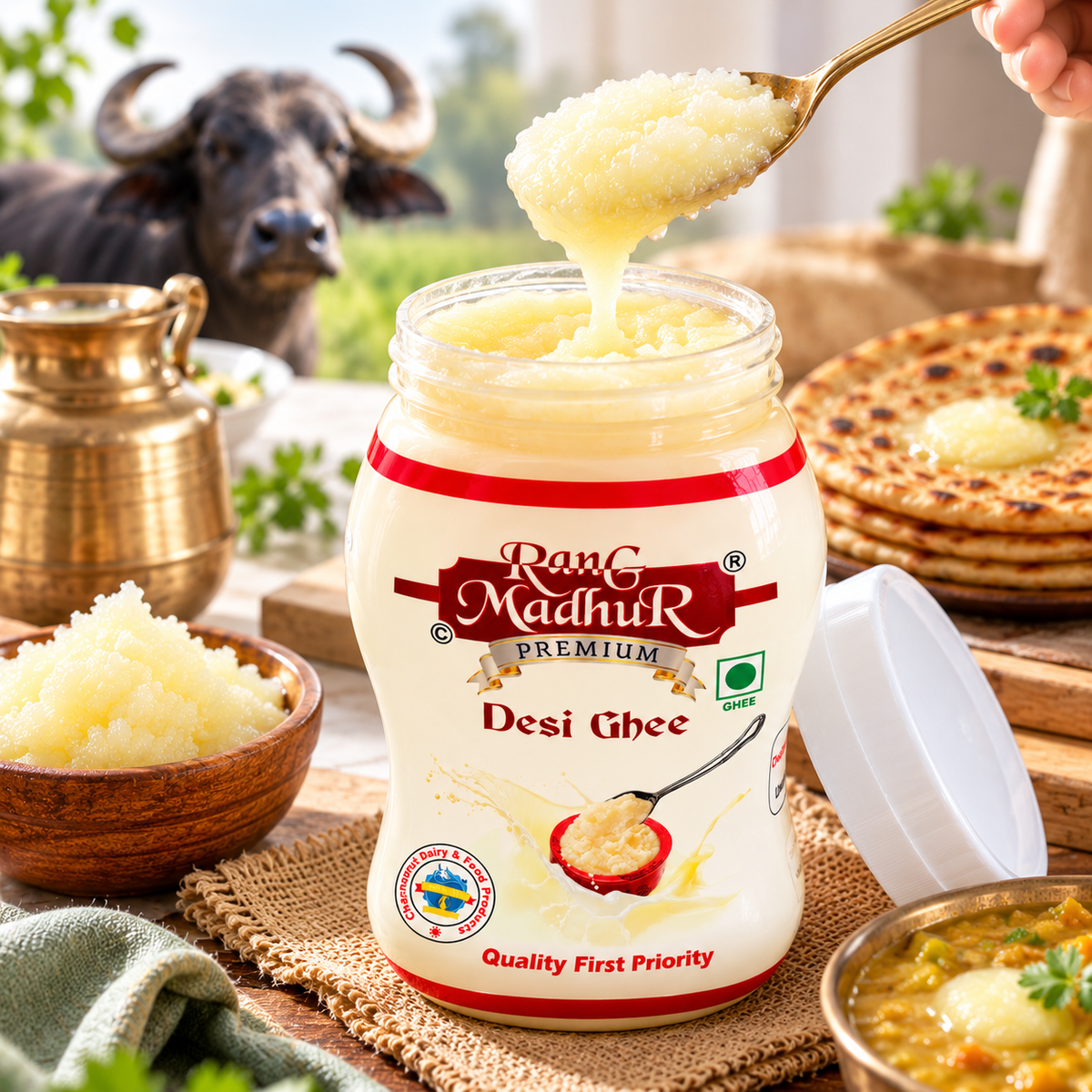 Rang Madhur Premium Desi Ghee | A Touch of Tradition