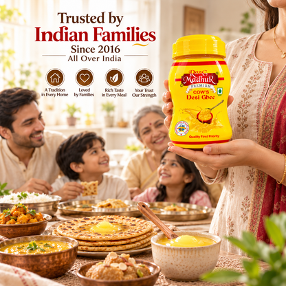 Rang Madhur Premium Cow's Desi Ghee | A Touch of Richness